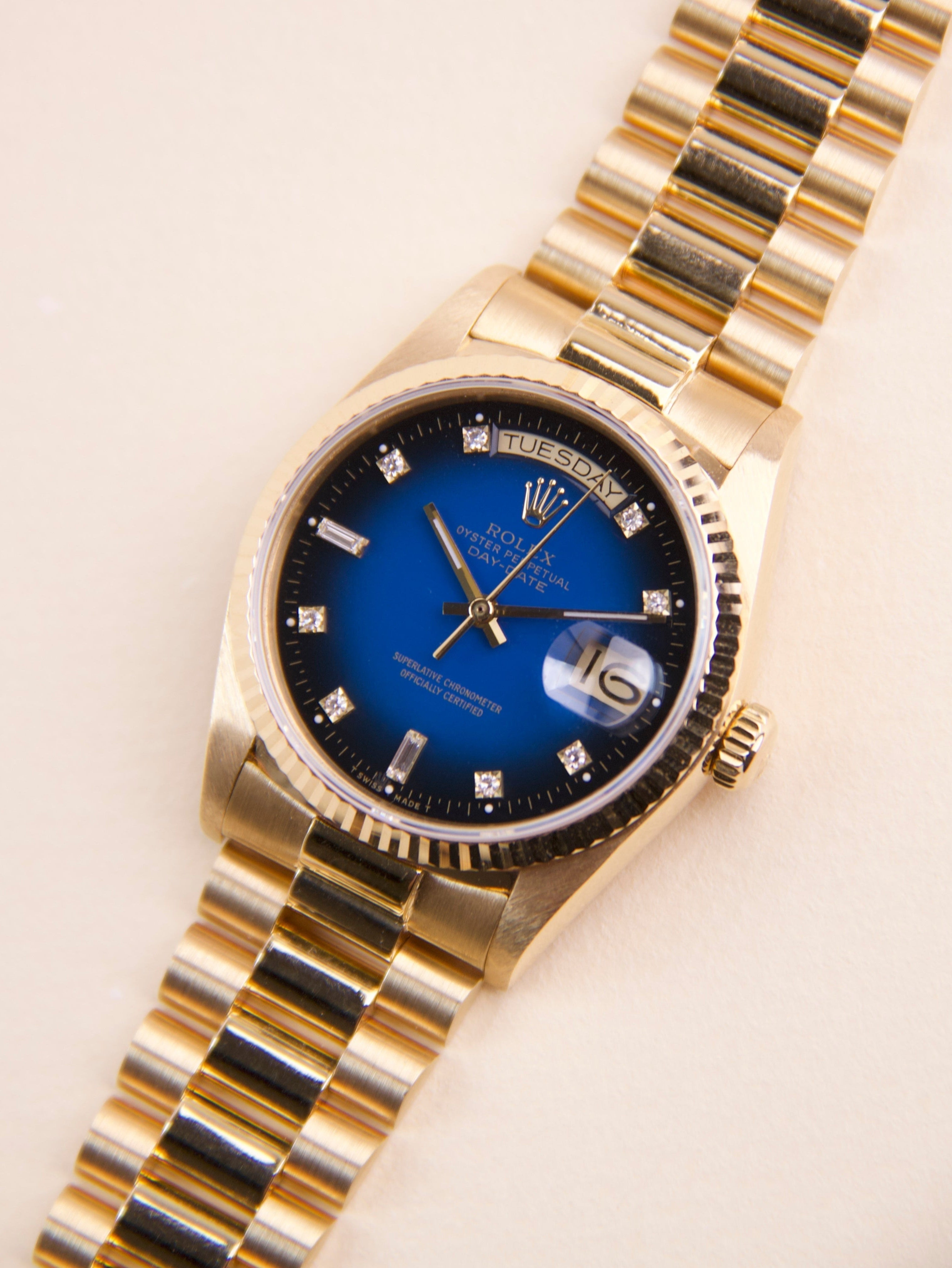 Rolex Day-Date Vignette Blue