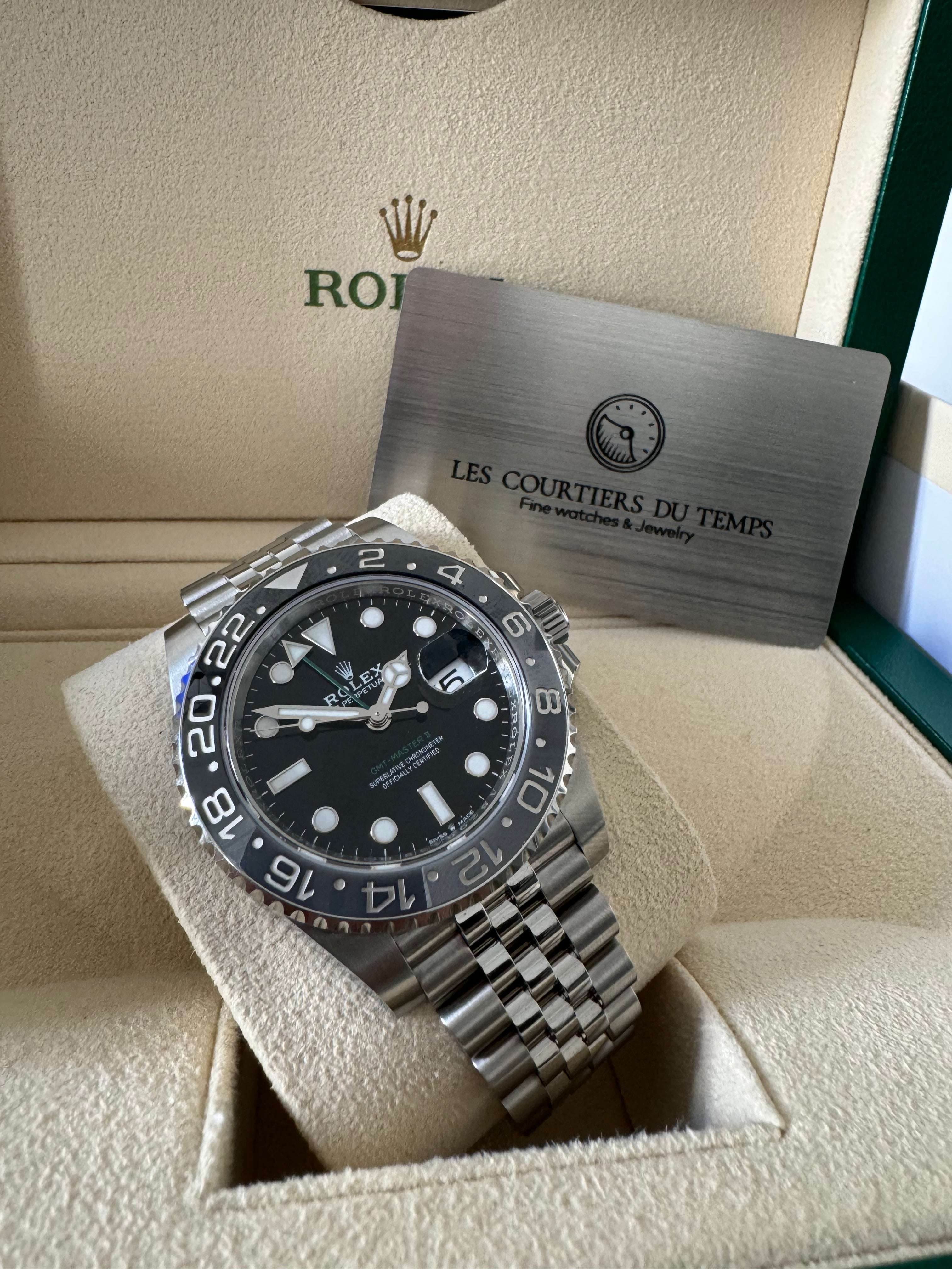 Rolex GMT-Master II “Bruce Wayne”