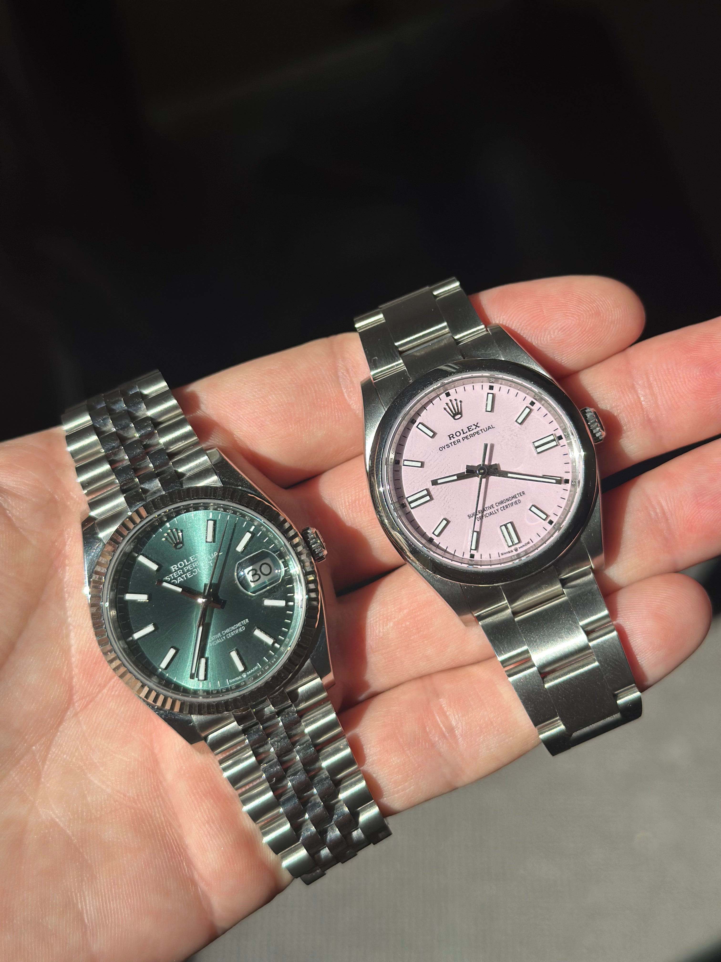 Rolex Oyster Pink 126000