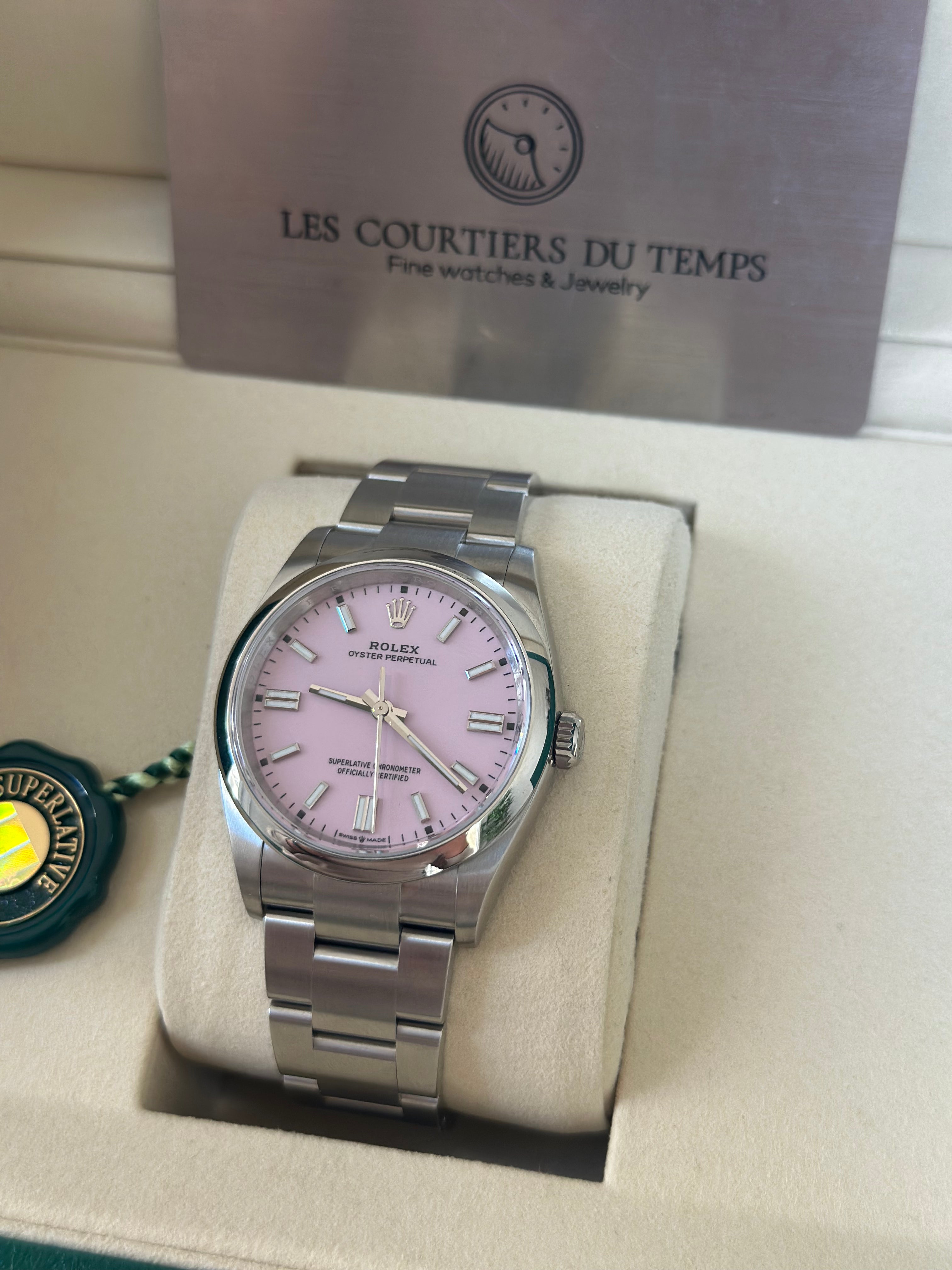 Rolex Oyster Pink 126000