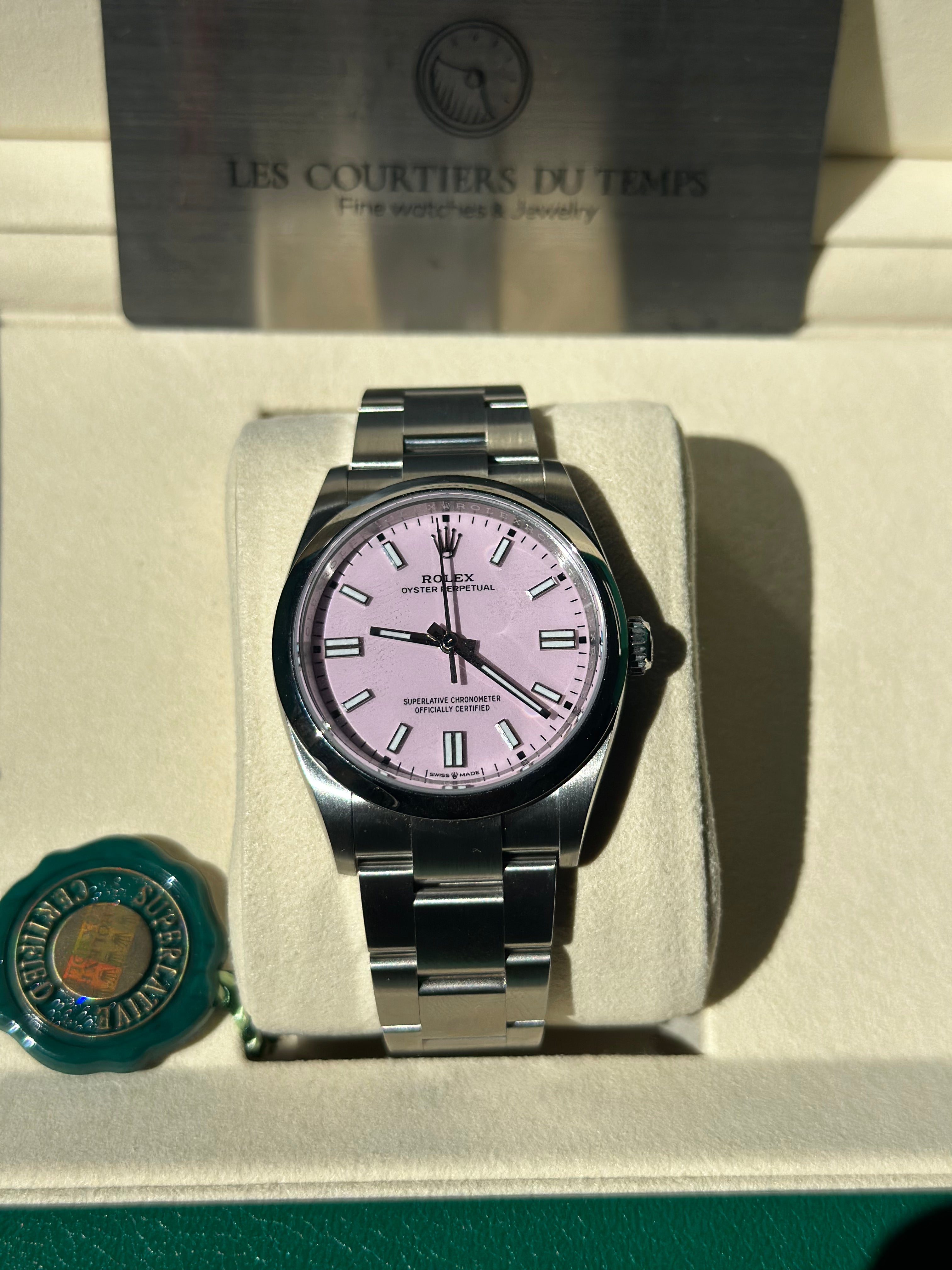 Rolex Oyster Pink 126000