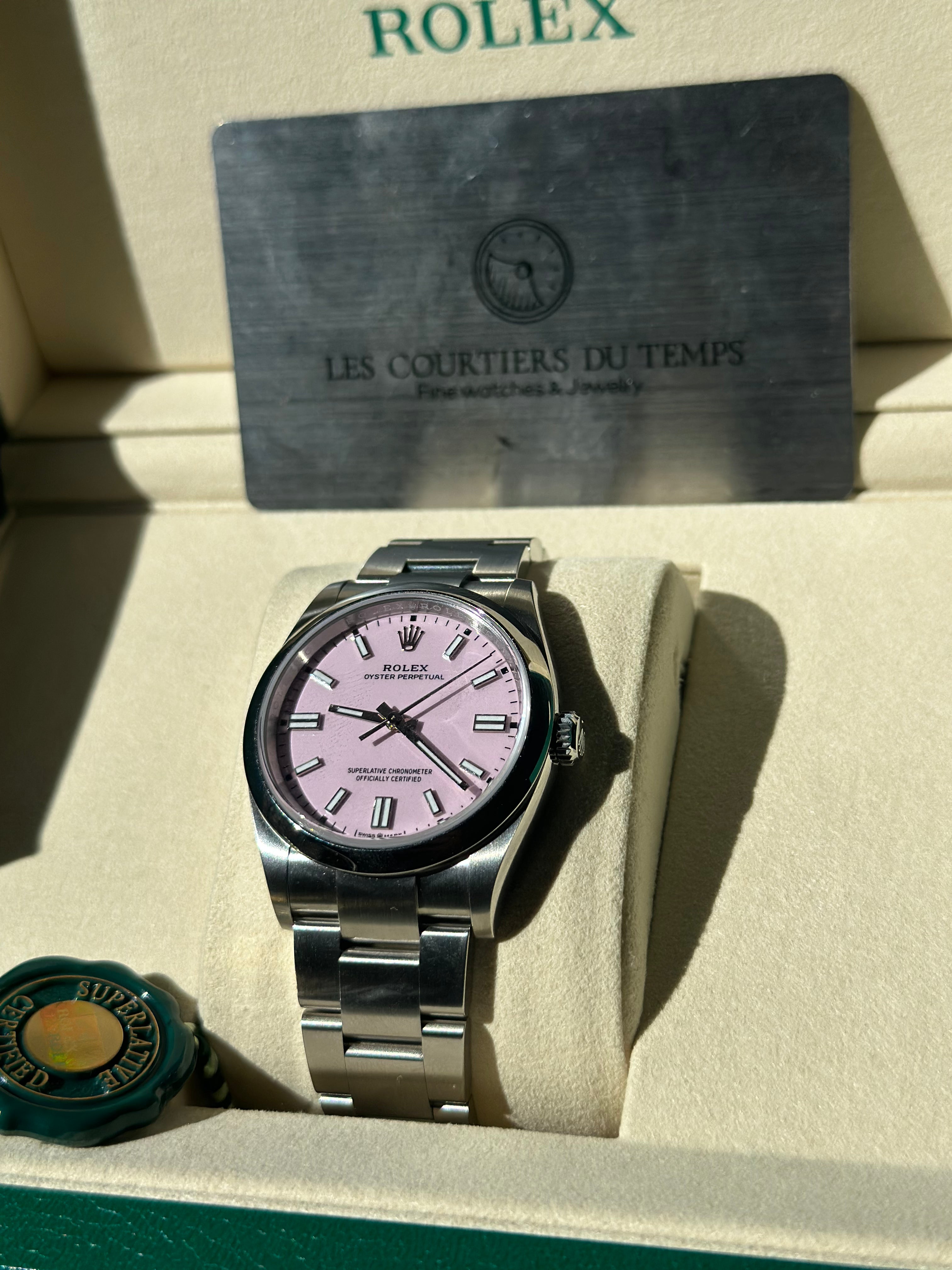 Rolex Oyster Pink 126000