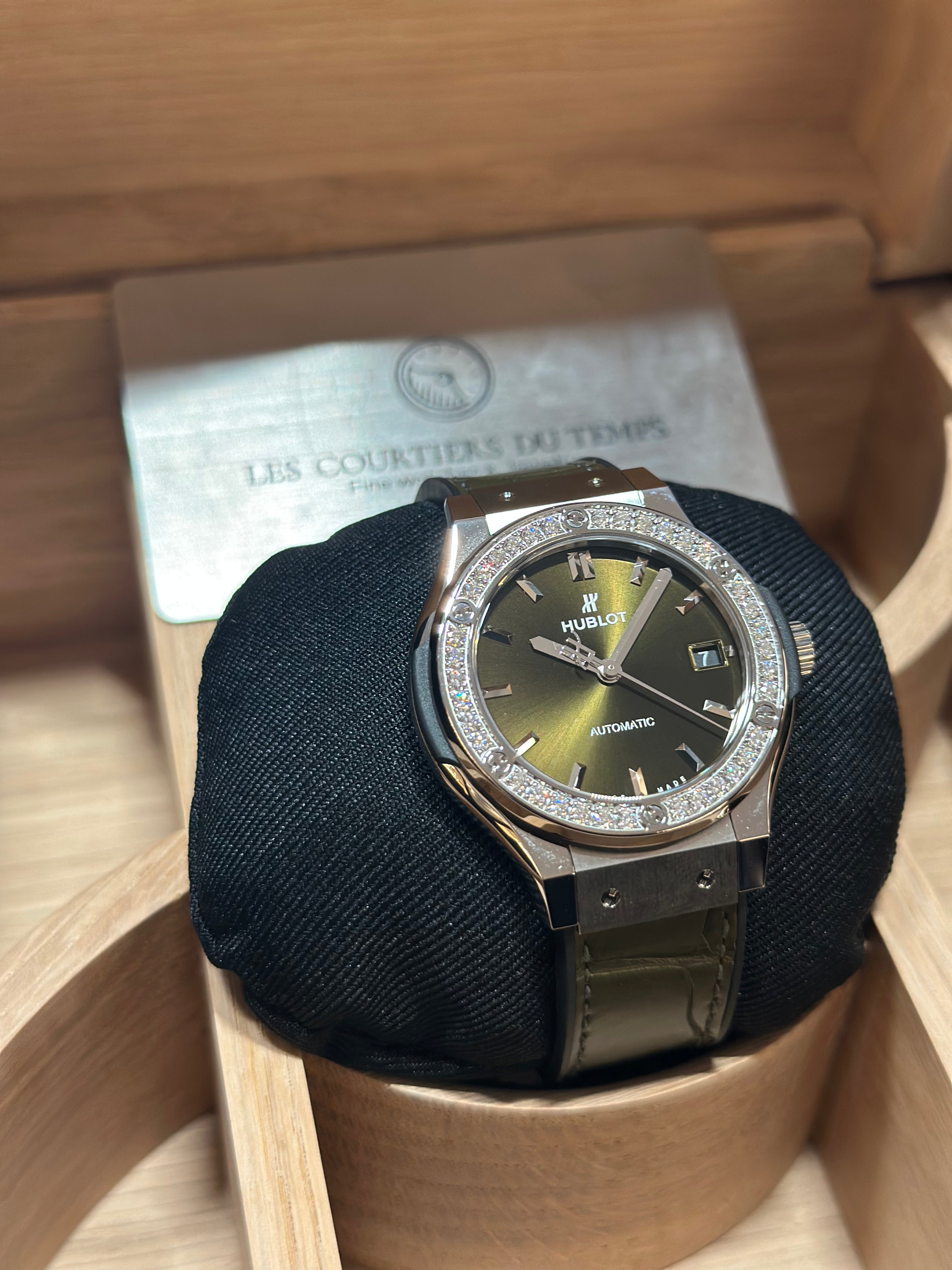 Hublot Classic Fusion Vert Titane