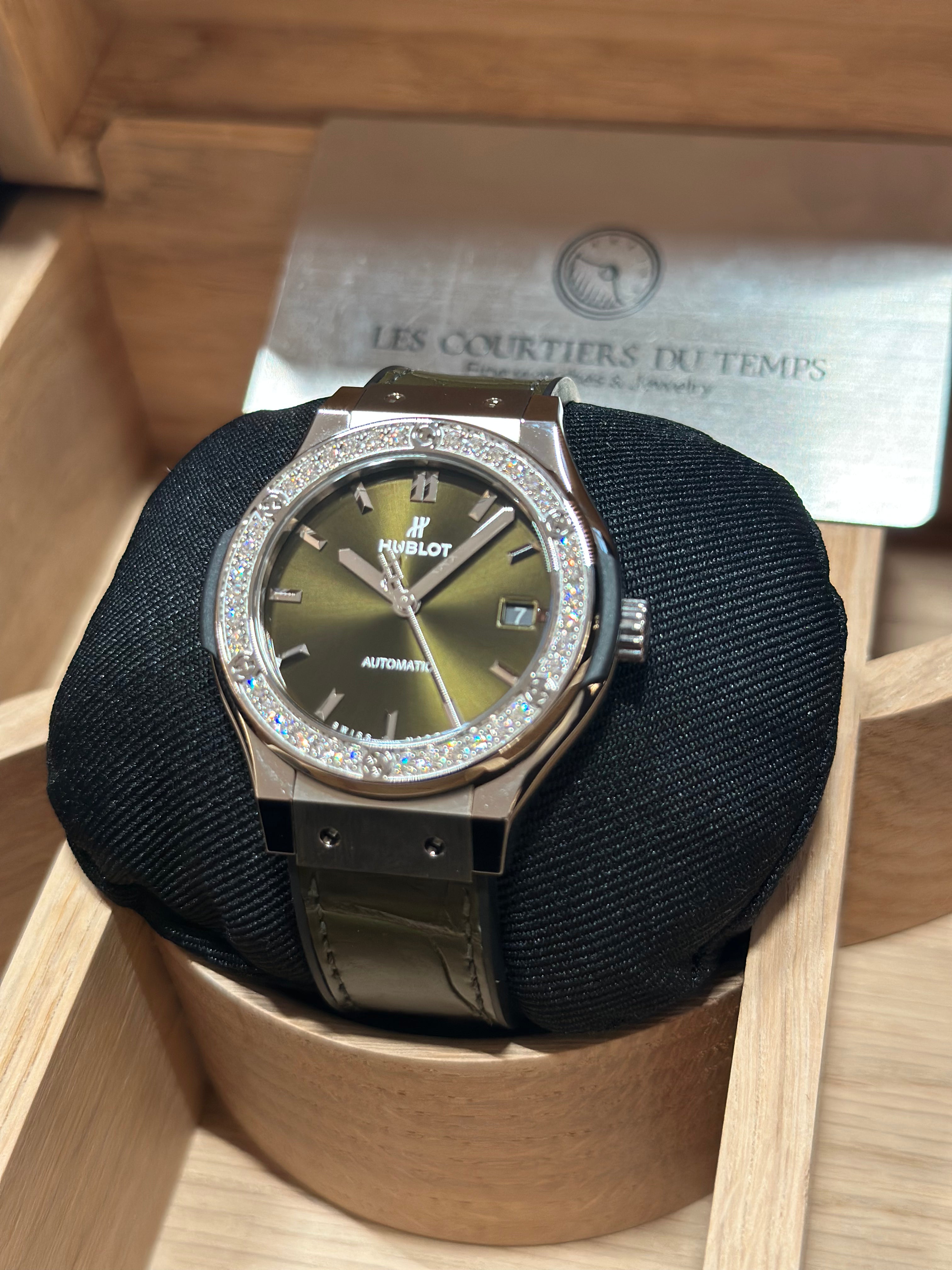 Hublot Classic Fusion Vert Titane