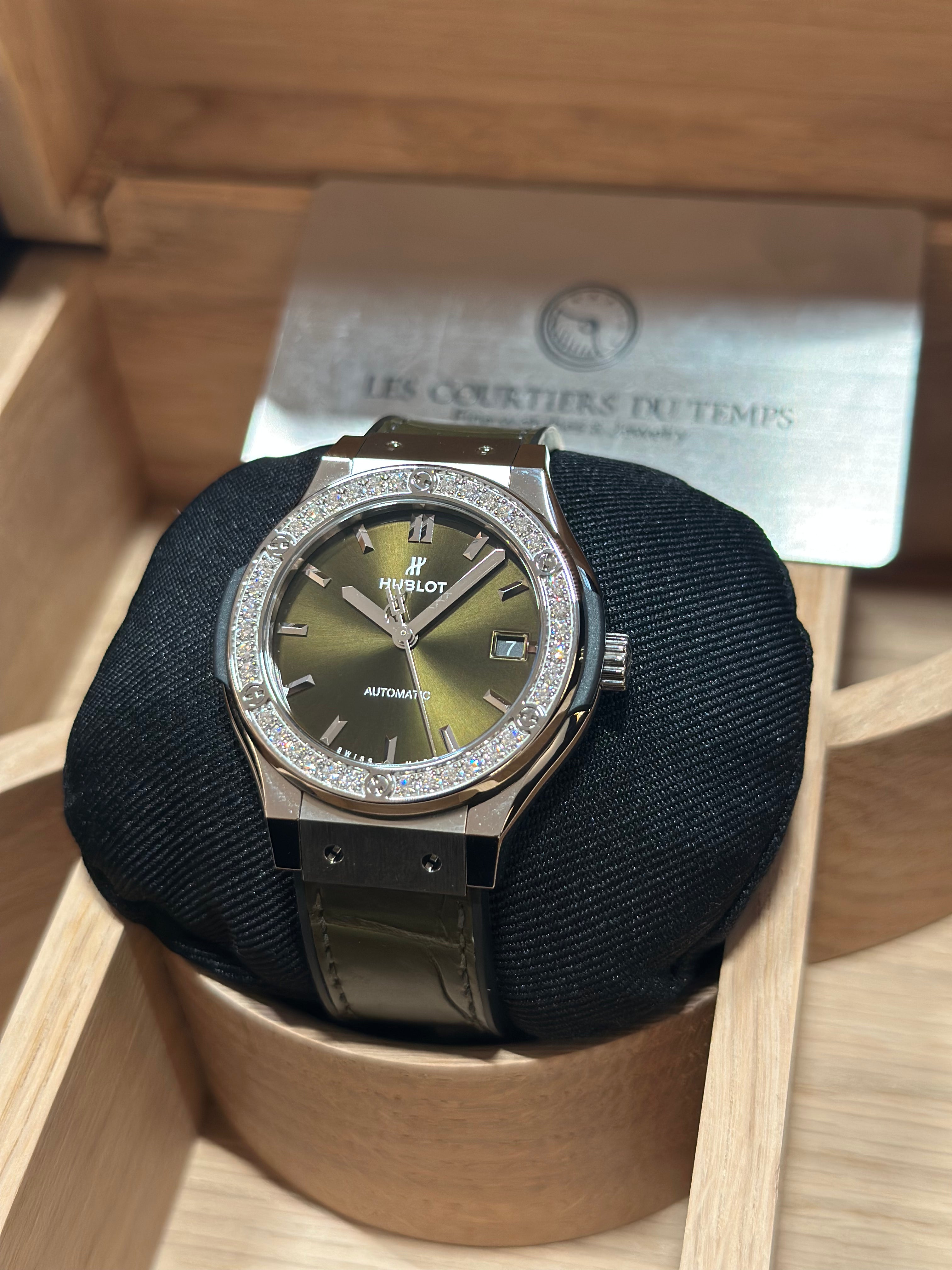 Hublot Classic Fusion Vert Titane