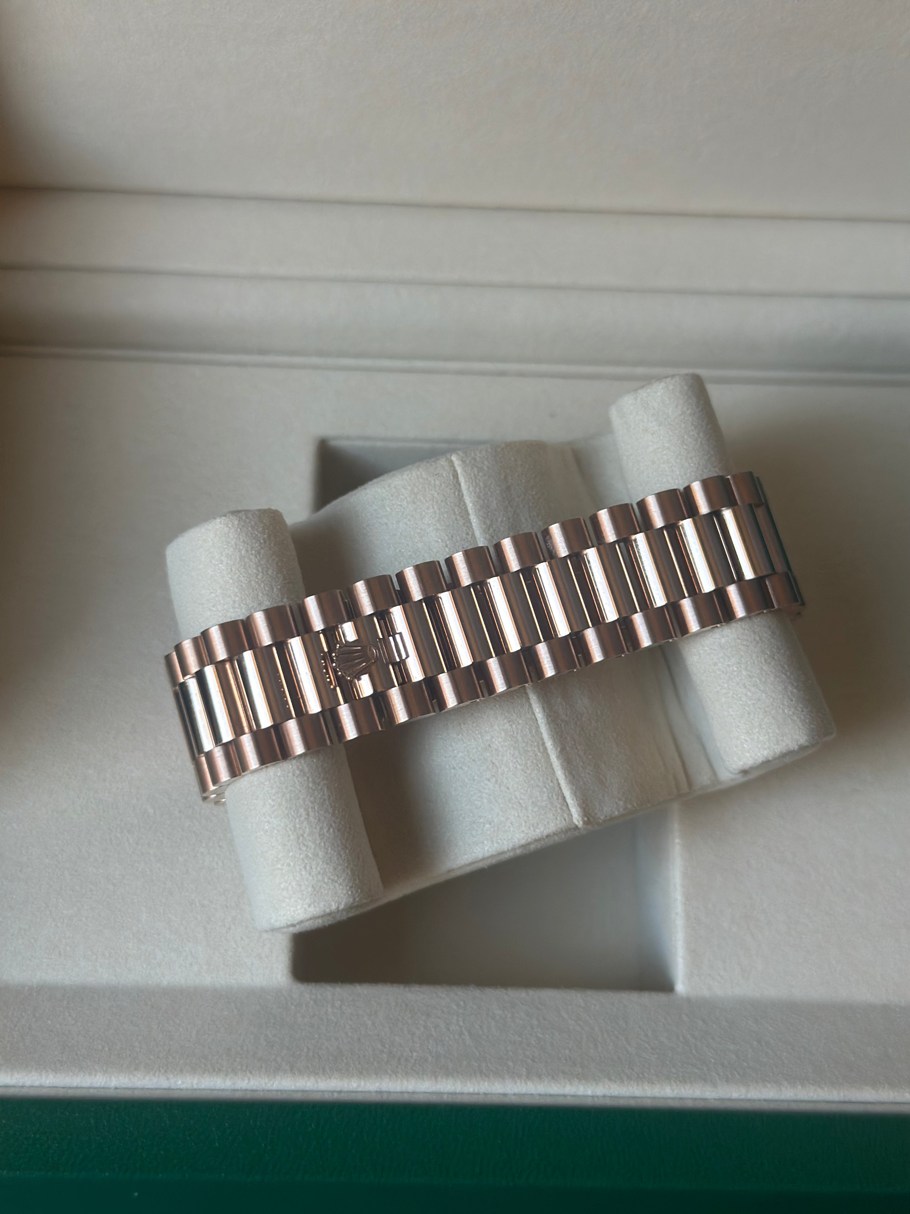 Rolex Daydate Or Rose Chocolat