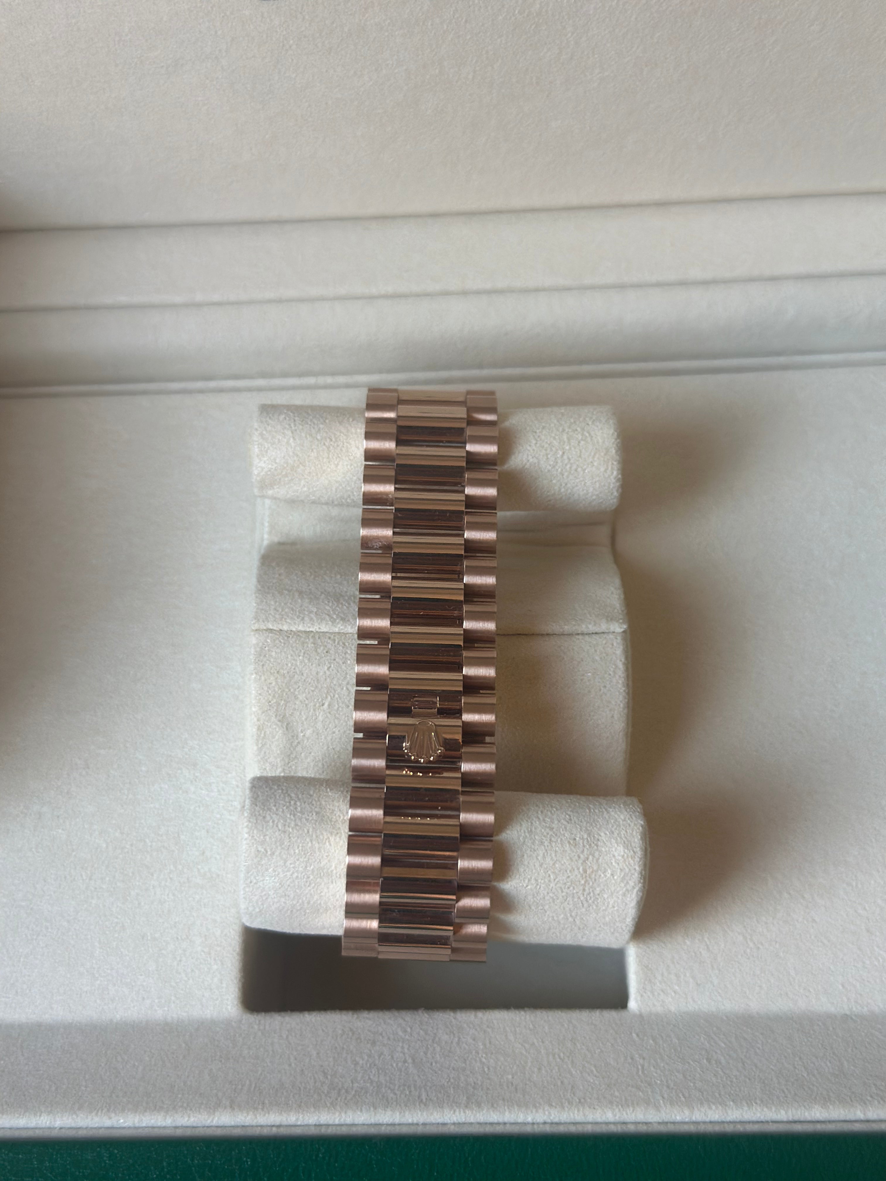 Rolex Daydate Or Rose Chocolat