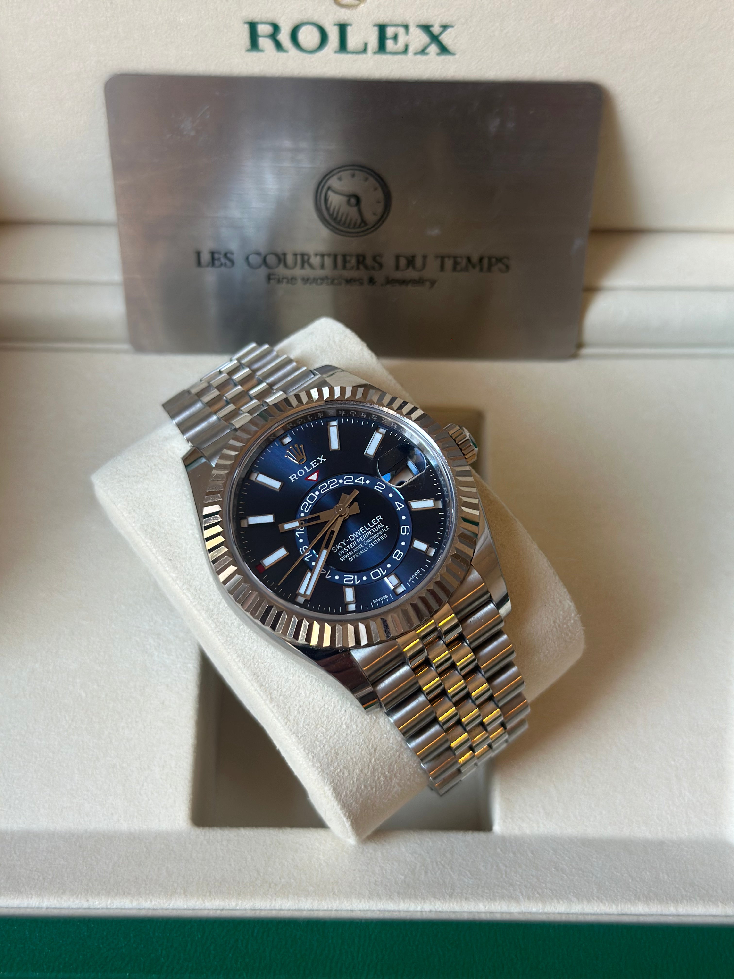 Rolex Skydweller 326934 bleu