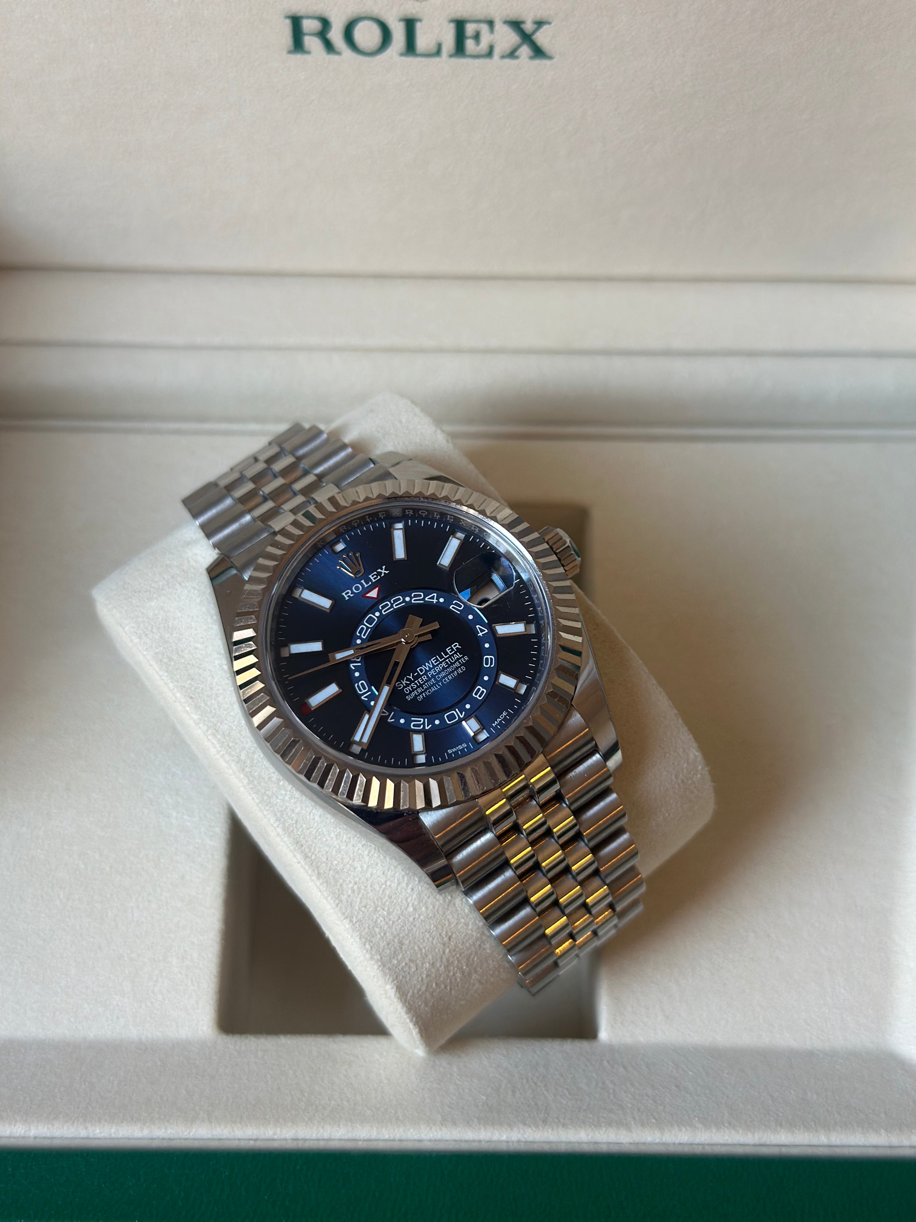 Rolex Skydweller 326934 bleu