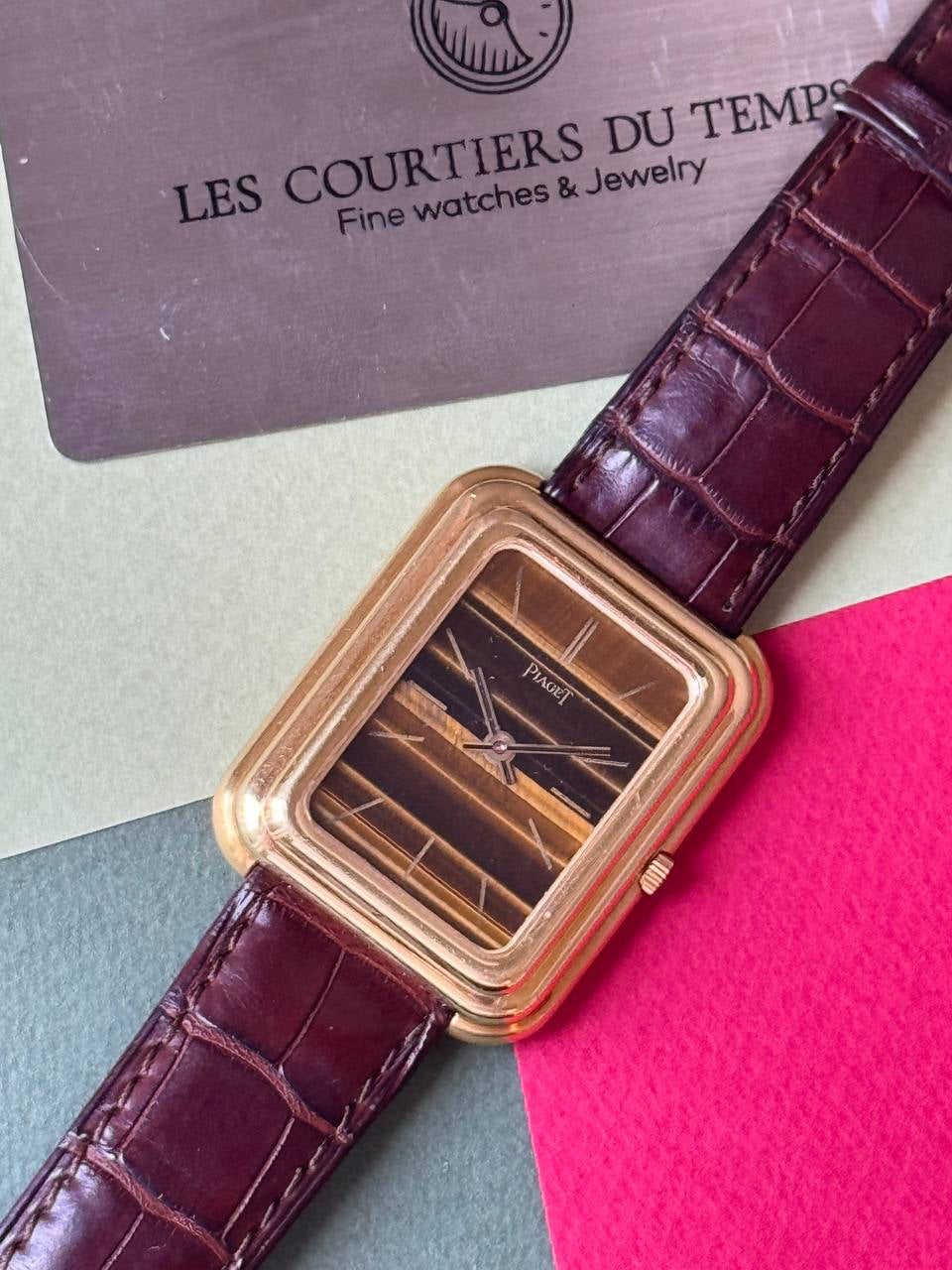 Piaget Beta 21 Tiger Eye