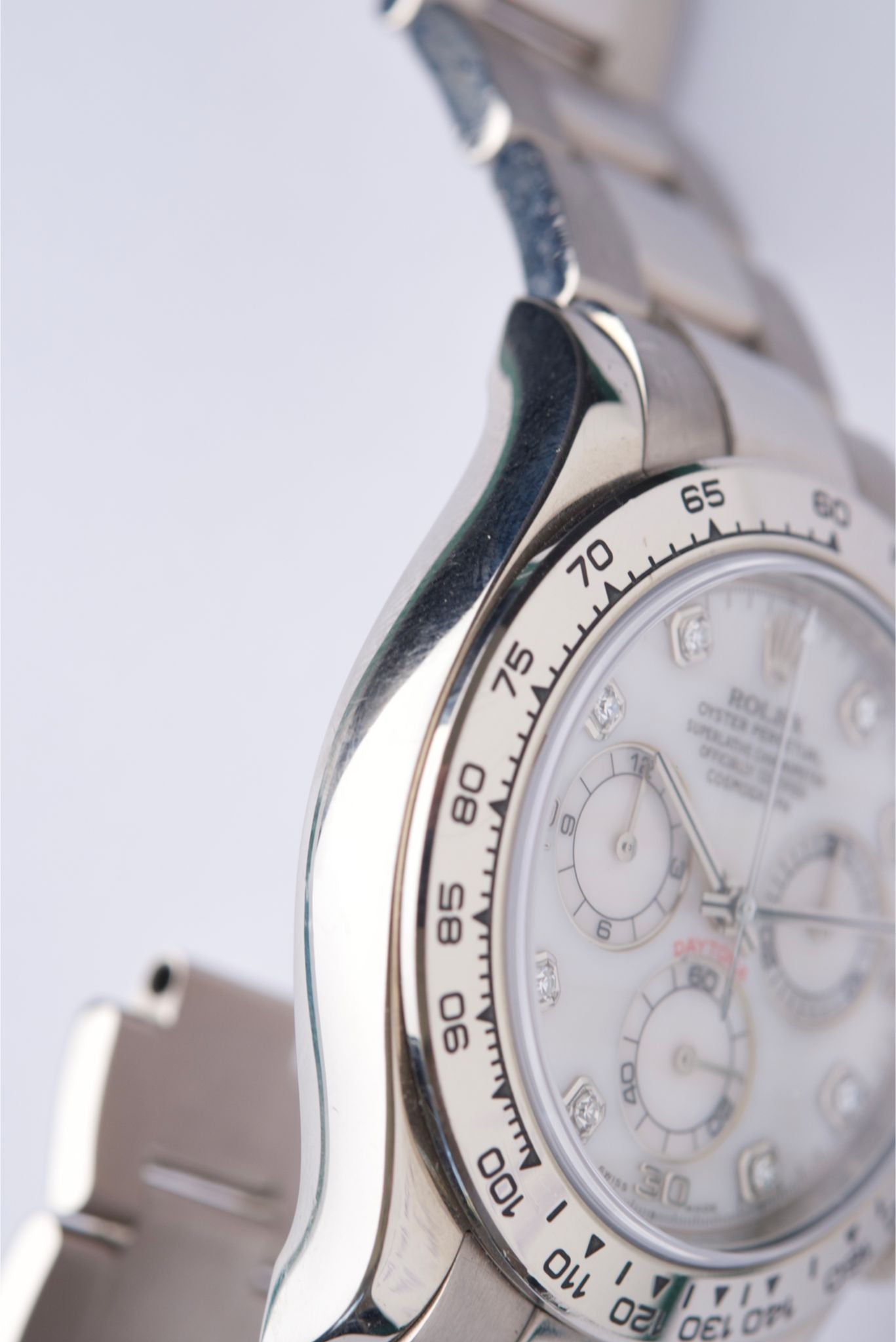 Rolex Daytona Or Blanc Diamants