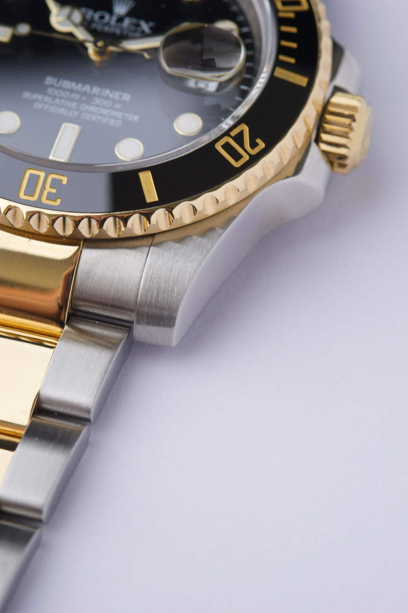 Rolex Submariner Or Acier 16613