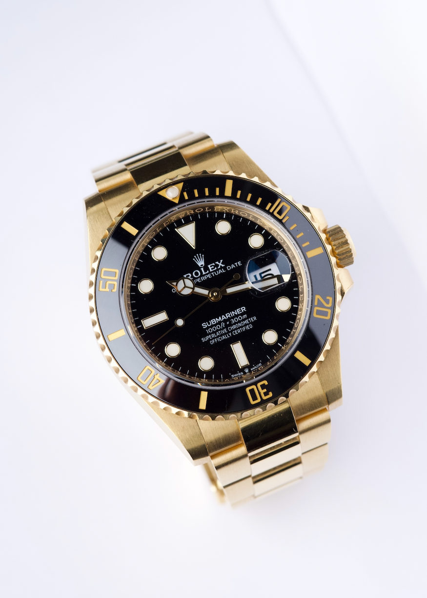 Rolex Submariner Or Jaune