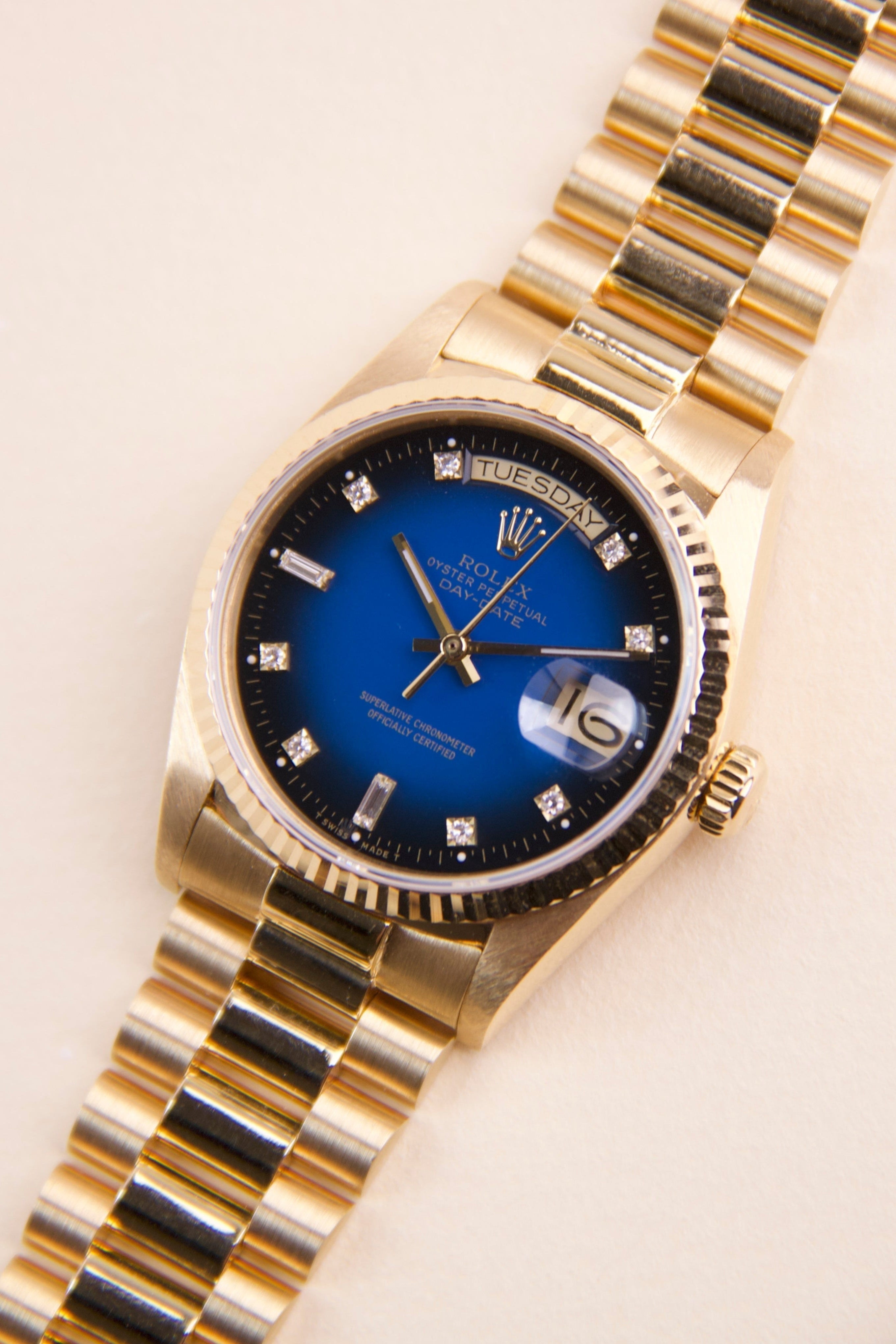 Rolex Day-Date Vignette Blue
