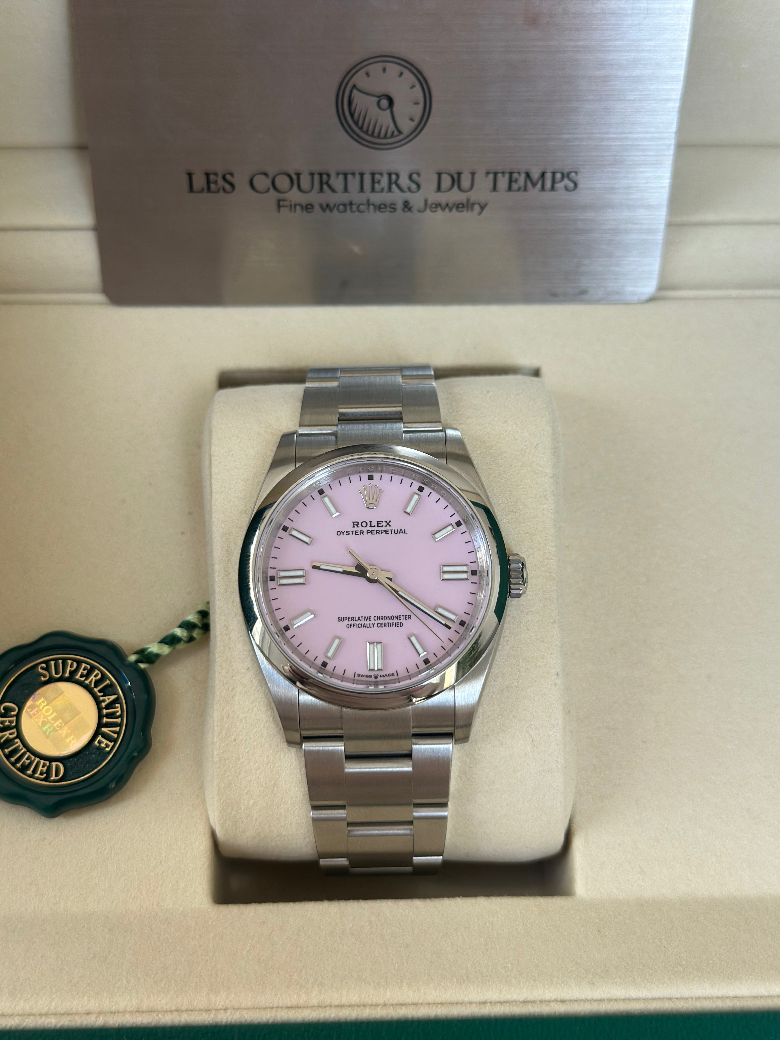 Rolex Oyster Pink 126000