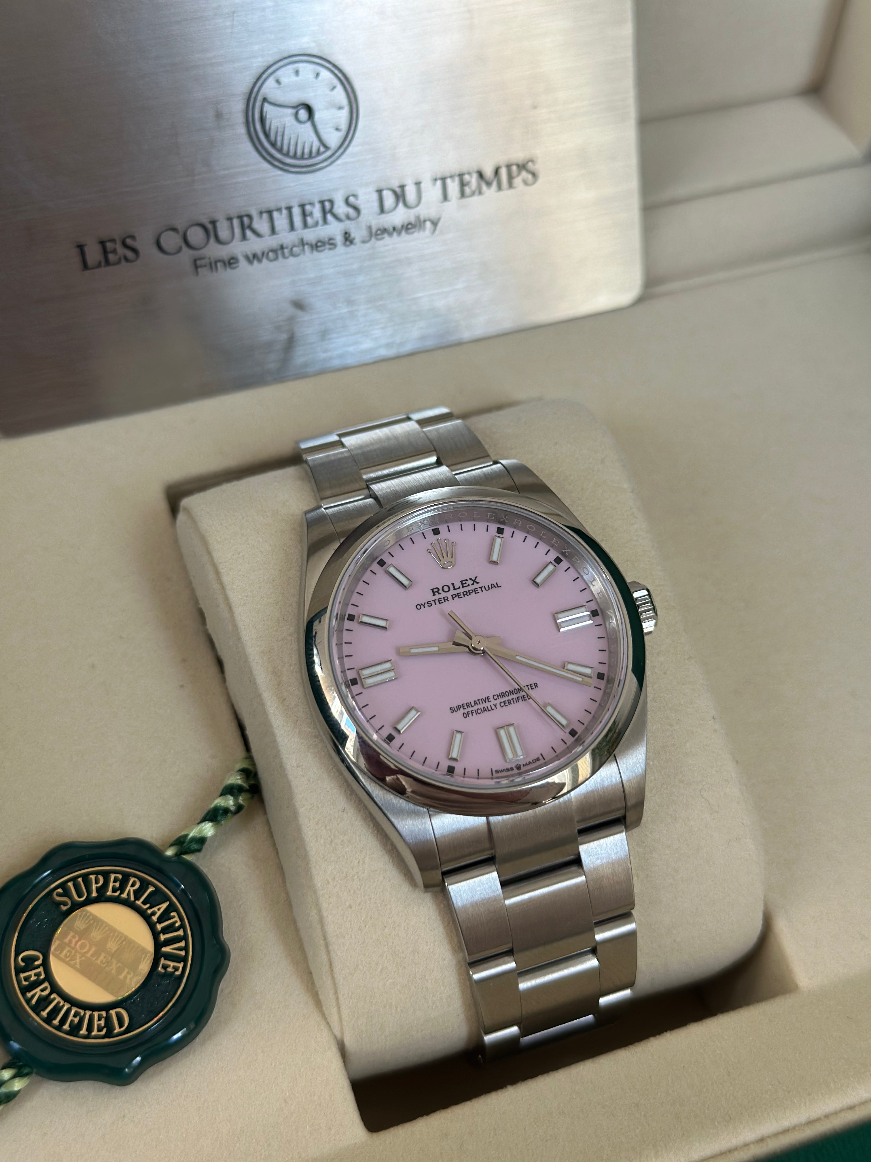 Rolex Oyster Pink 126000