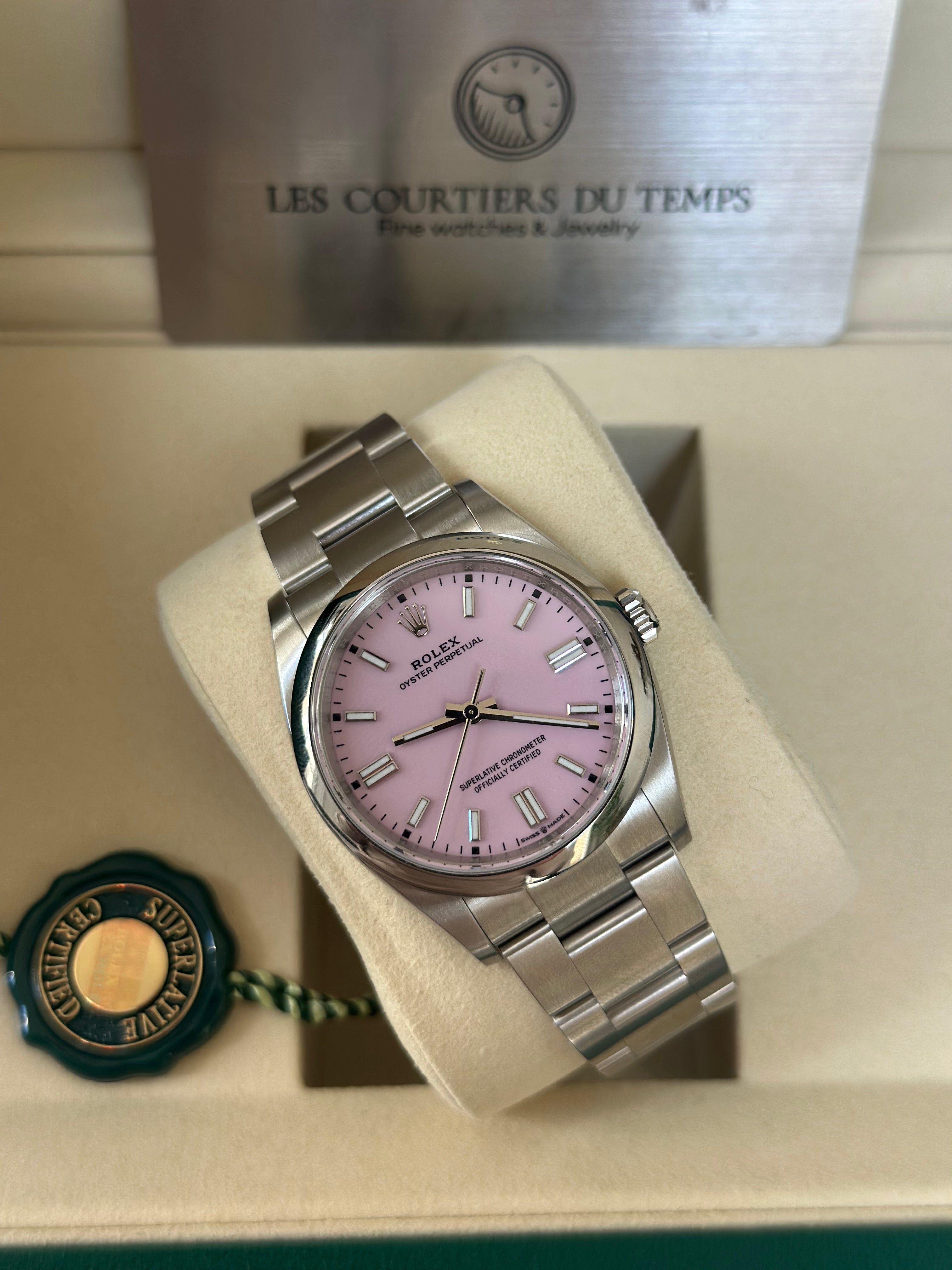 Rolex Oyster Pink 126000