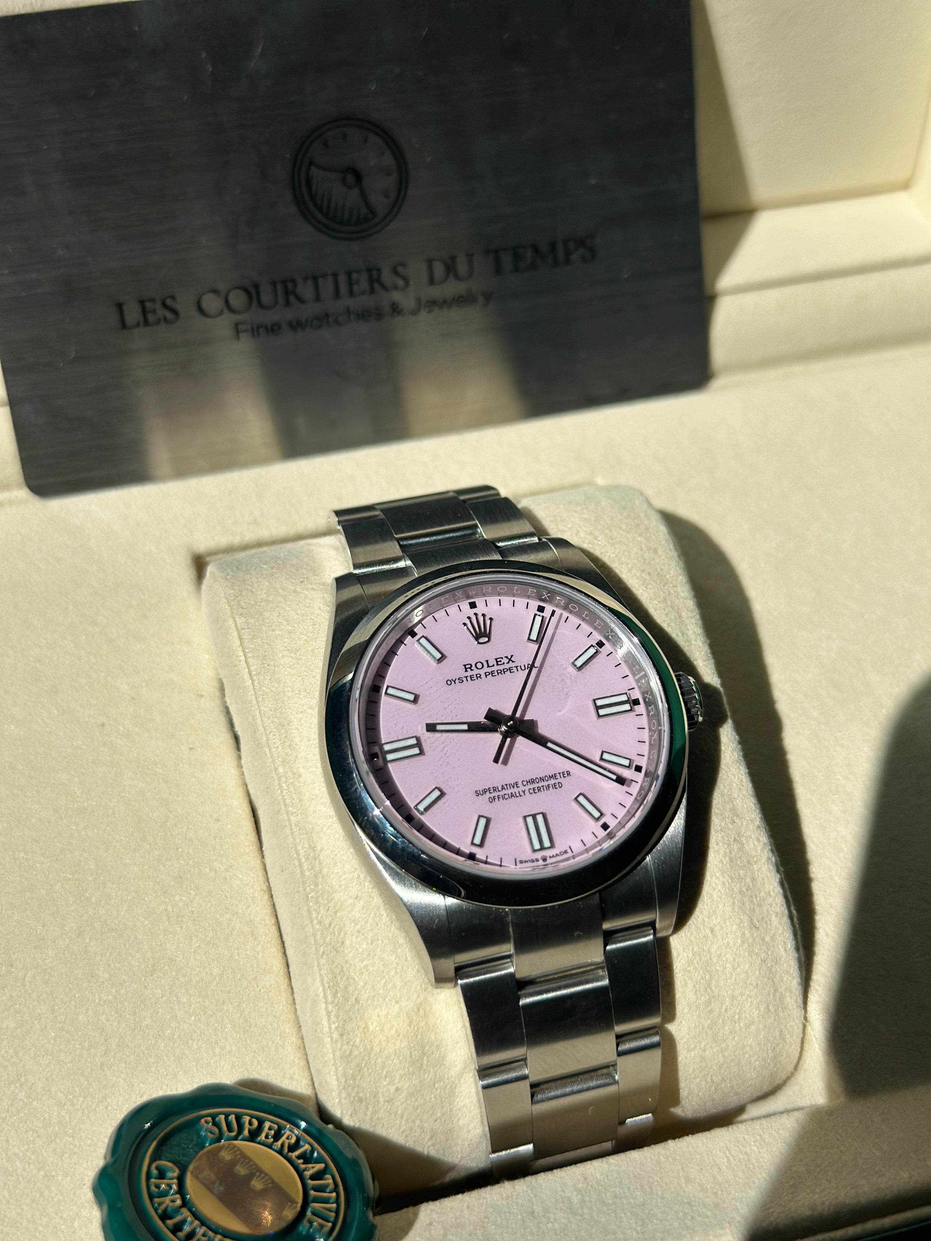 Rolex Oyster Pink 126000