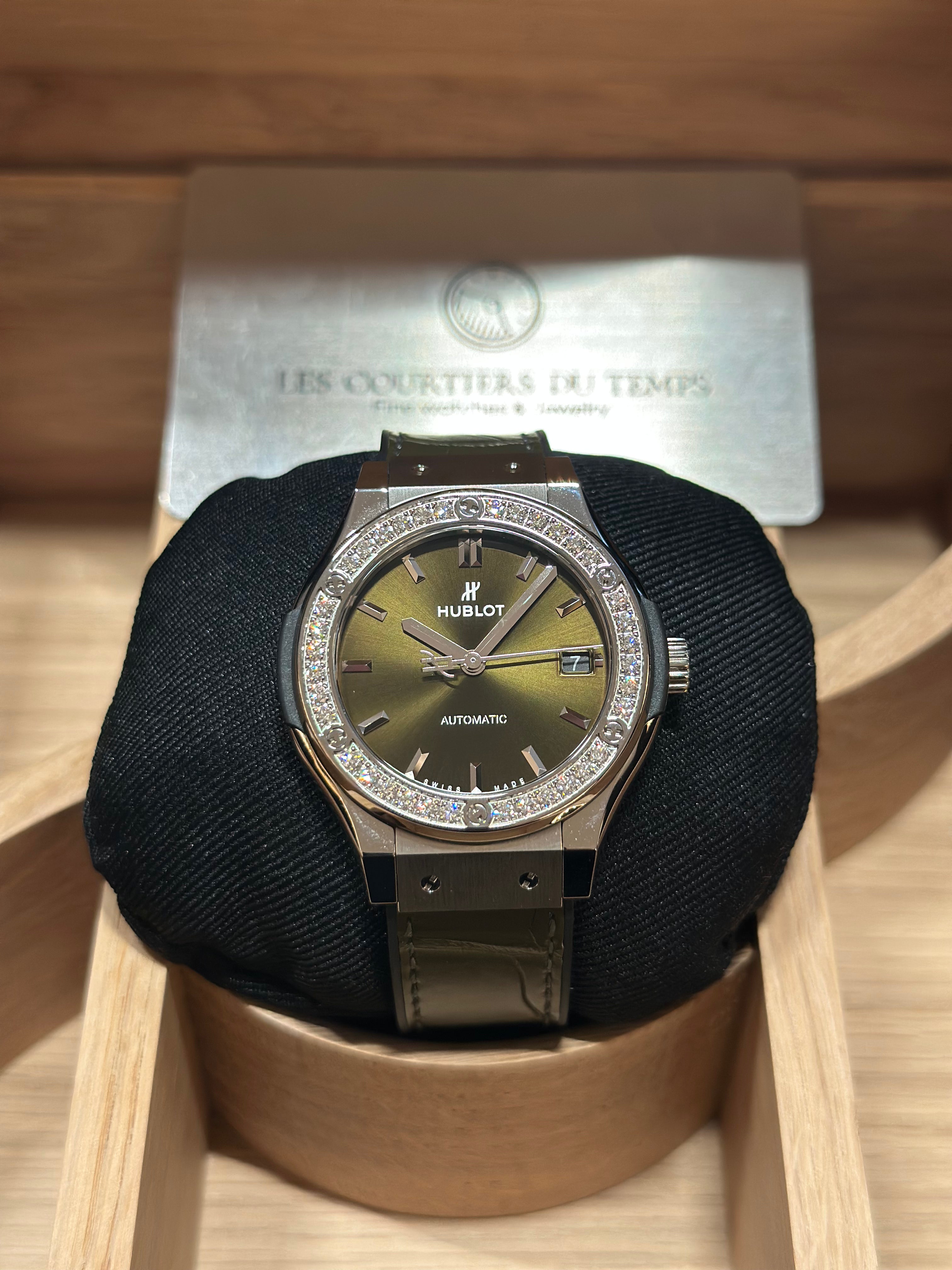 Hublot Classic Fusion Vert Titane