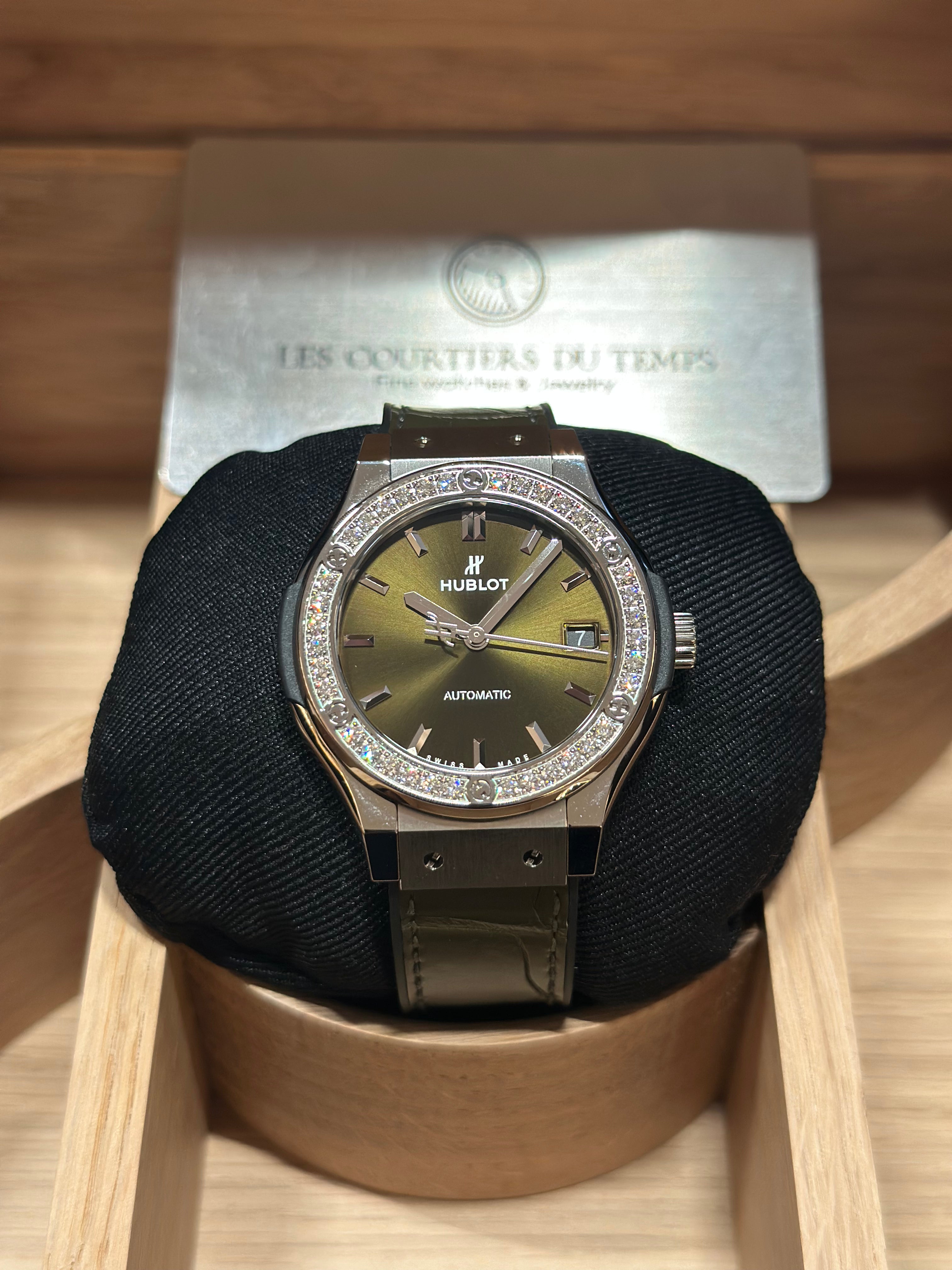 Hublot Classic Fusion Vert Titane