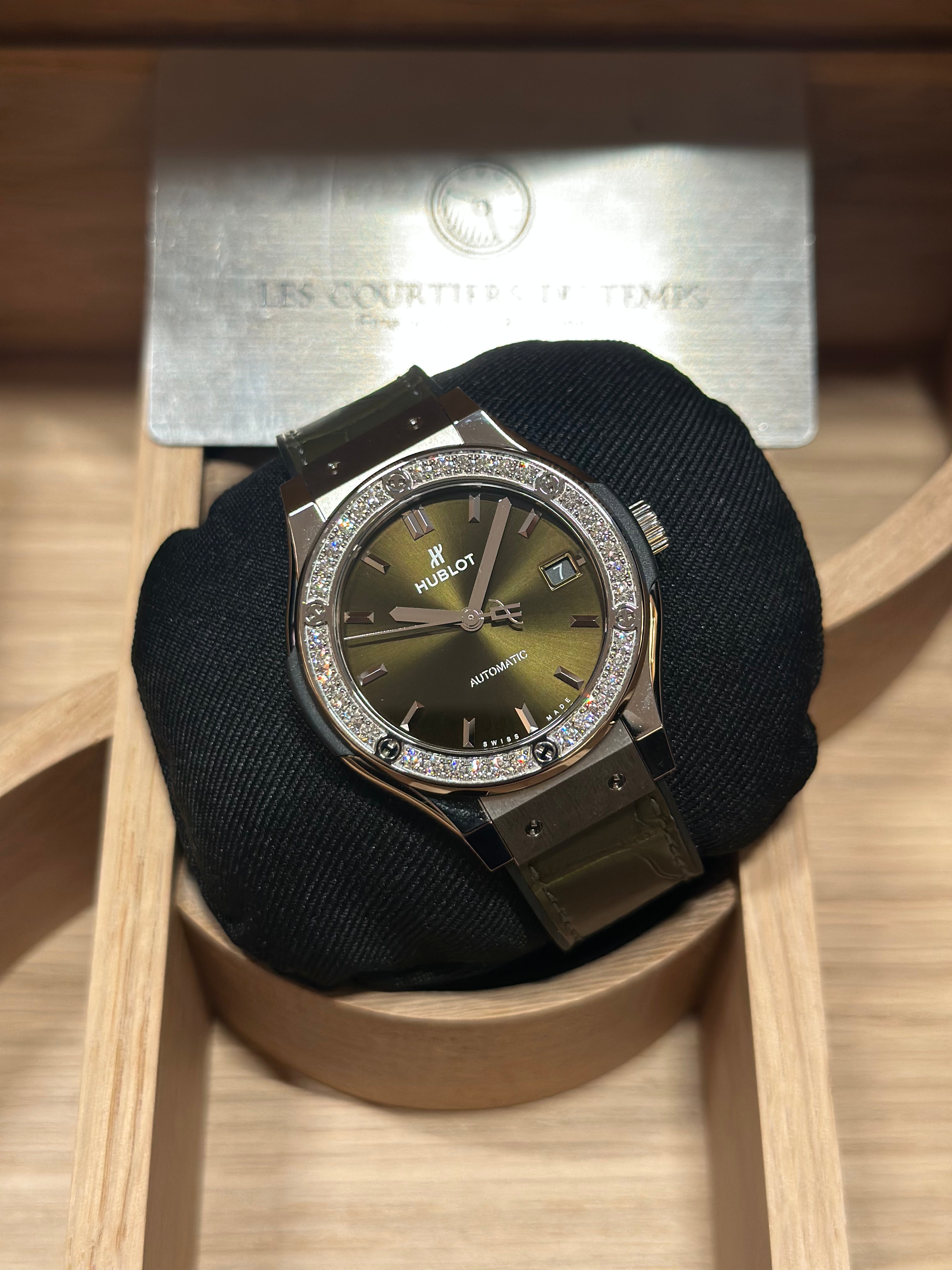 Hublot Classic Fusion Vert Titane