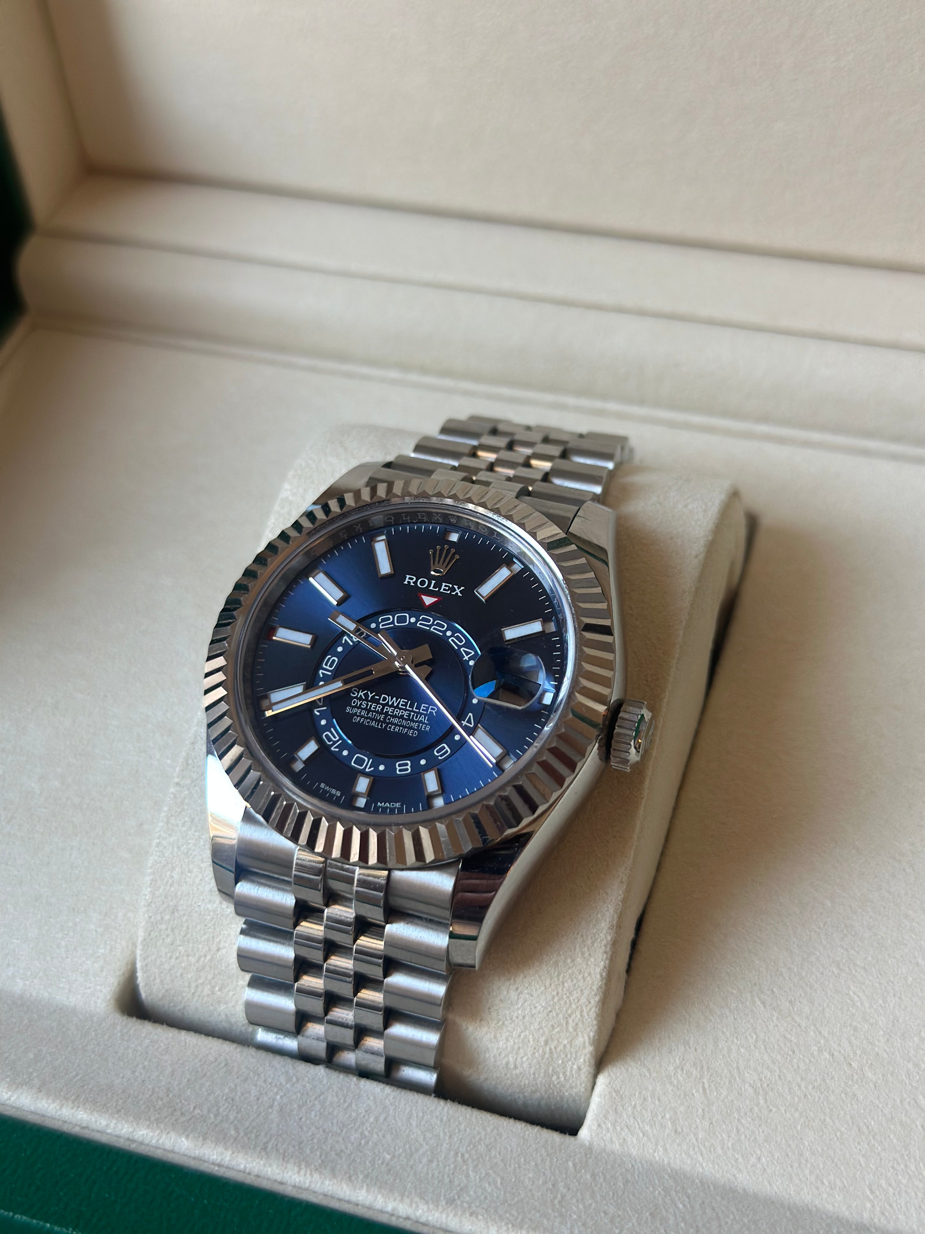 Rolex Skydweller 326934 bleu