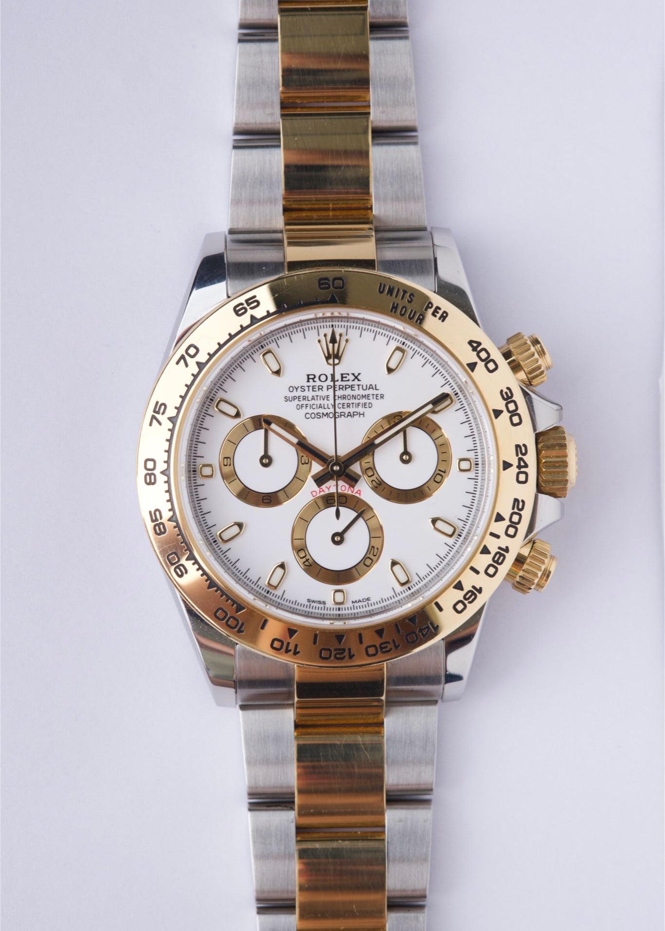 Rolex Daytona Or Acier